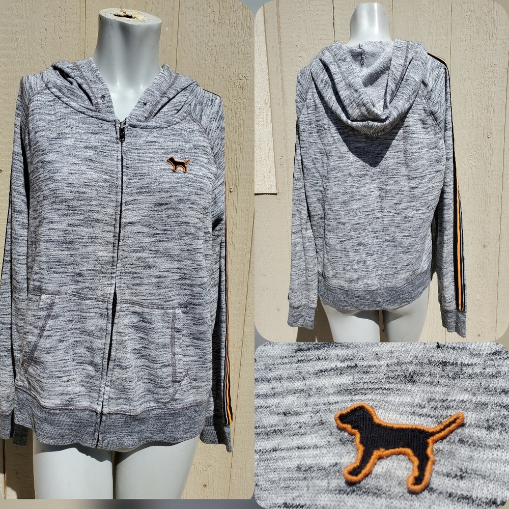 L PINK Victoria's Secret Zippered Jacket